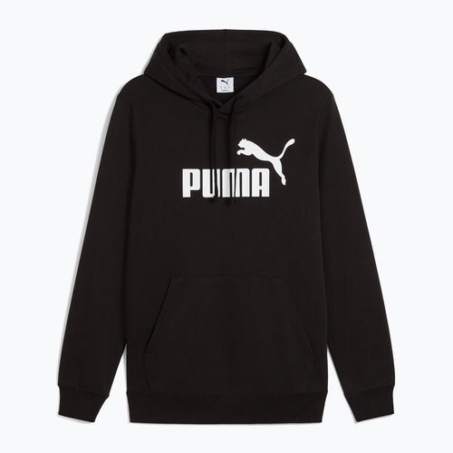 Férfi PUMA ESS No. 1 logós kapucnis pulóver TR puma black