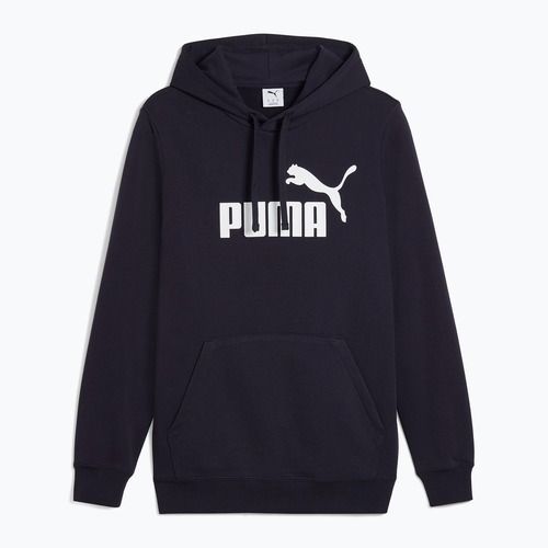 Férfi PUMA ESS No. 1 logós kapucnis pulóver TR új tengerészgyalogság