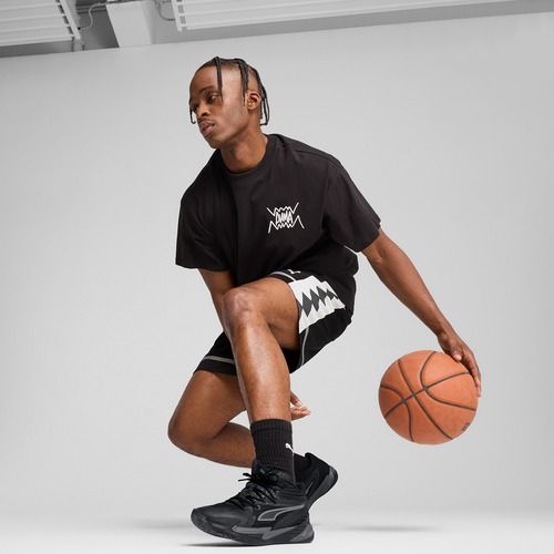 Férfi kosárlabdamez PUMA Jaws Core Tee II puma fekete