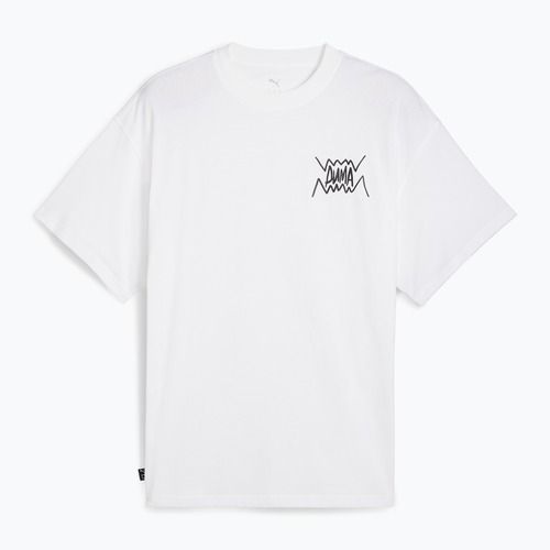 Férfi kosárlabdamez PUMA Jaws Core Tee II puma fehér