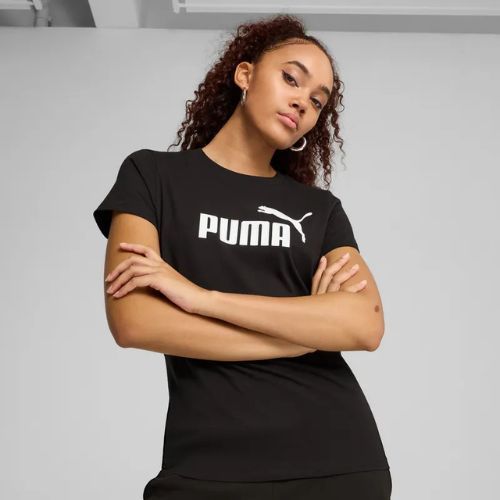 Női PUMA ESS No. 1 Logo Tee puma fekete puma ESS fekete