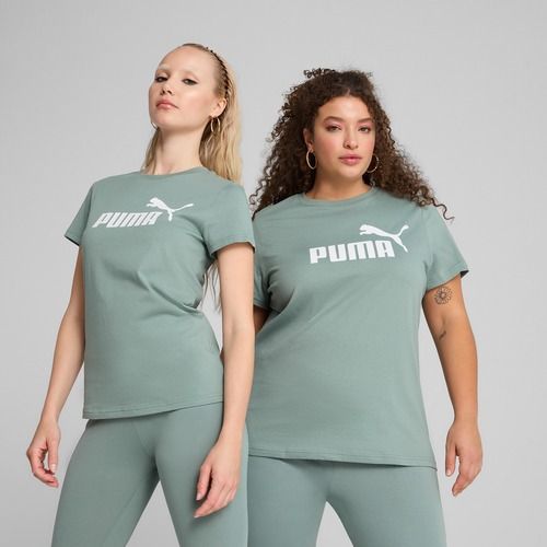 Női PUMA ESS No. 1 Logo Tee zöld hold