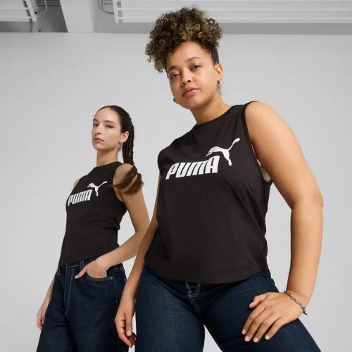 Női PUMA ESS No. 1 Logo Slim Tank puma fekete pUMA ESS No. 1 Logo Slim Tank puma fekete
