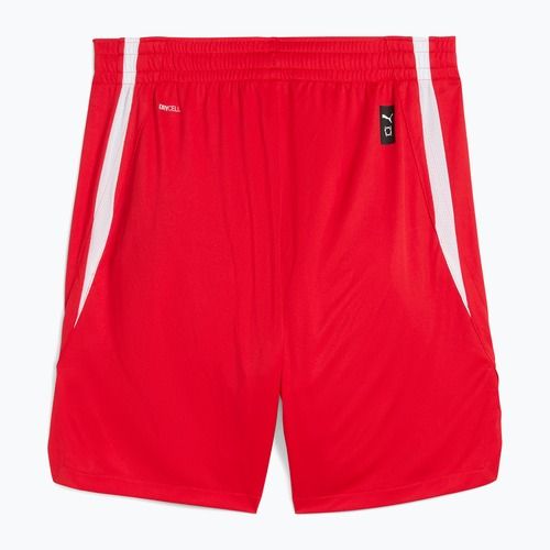 Férfi kosárlabda rövidnadrág PUMA teamJAWS Starter for all time piros