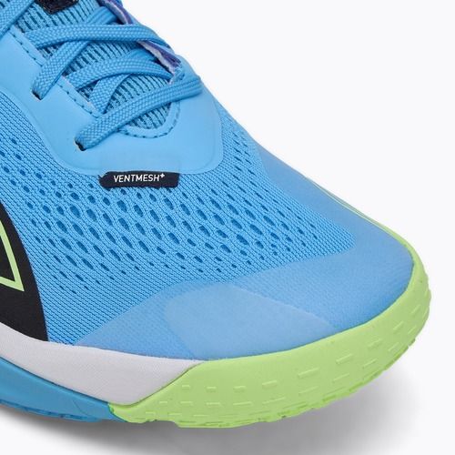 Férfi beltéri sportcipő PUMA Solarstrike III luminous blue/club navy/fizzy alma