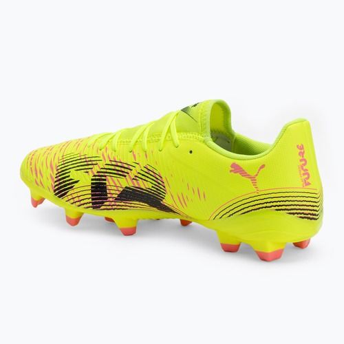 Férfi futballcipő PUMA Future 8 Play FG/AG sárga riasztás/ puma fekete/ sun struck