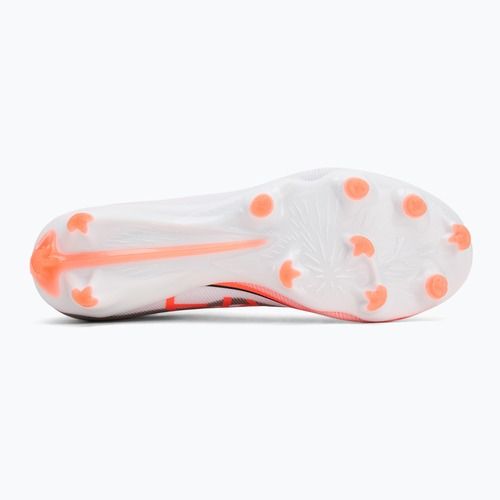 Férfi futballcipő PUMA Ultra 5 Match+ FG/AG puma fehér/puma fekete/izzó piros