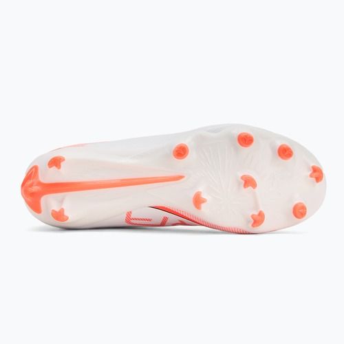 PUMA Ultra 5 Match+ LL FG/AG Jr gyermek labdarúgócipő puma fehér/puma fekete/világító piros