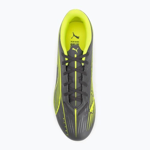 PUMA Ultra 5 Play FG/AG matt öregedő ezüst/sárga riasztás/puma öregedő ezüst futballcipő