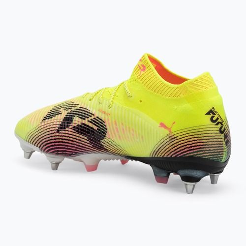 Férfi futballcipő PUMA Future 8 Ultimate MxSG sárga riasztás/puma fekete/sun struck