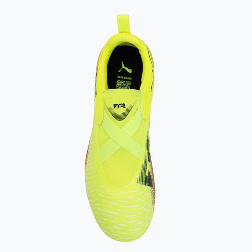 Gyermek futballcipő PUMA Future 8 Match LL FG/AG sárga riasztás/ puma fekete/ sun struck