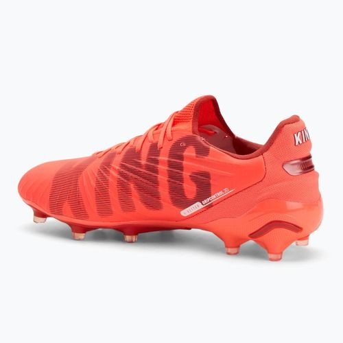 PUMA King Ultimate FG/AG férfi futballcipő izzó piros/puma fehér/piros tűz