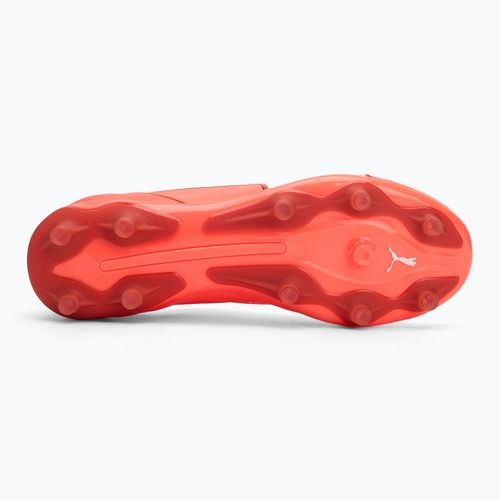 PUMA King Pro FG/AG férfi futballcipő izzó piros/puma fehér/piros tűz