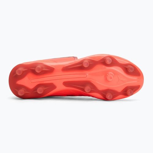 PUMA King Match FG/AG férfi futballcipő izzó piros/puma fehér/piros tűz