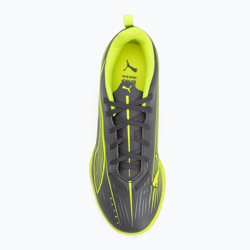 PUMA Ultra 5 Play TT Jr gyermek futballcipő matt öregített ezüst/sárga riasztás/puma öregített ezüst