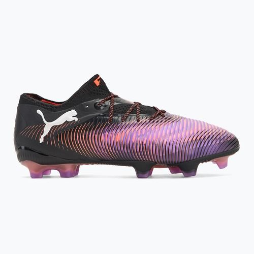 Férfi futballcipő PUMA Future 8 Ultimate Low FG puma fekete/puma fehér/izzó piros