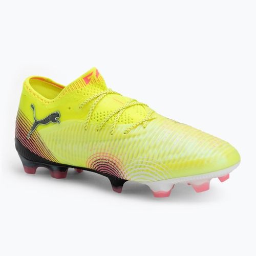 Férfi futballcipő PUMA Future 8 Ultimate Low FG sárga riasztás/puma fekete/napsütötte