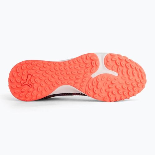 Férfi futballcipő PUMA Future 8 Match Low TT puma fekete/ puma fehér/ izzó piros