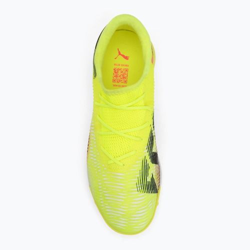 Férfi futballcipő PUMA Future 8 Match Low TT sárga riasztás/ puma fekete/ sun struck
