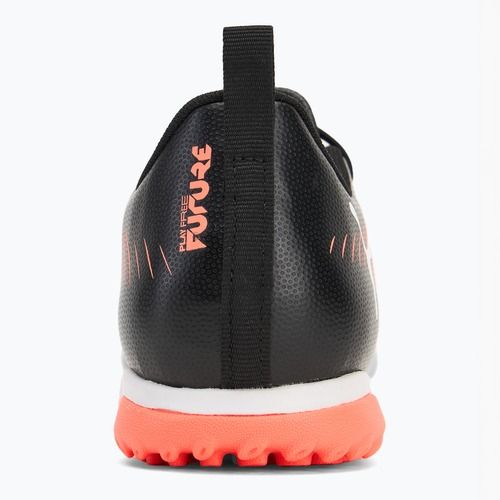 Gyermek futballcipő PUMA Future 8 Play TT + Mid puma fekete/ puma fehér/ izzó piros