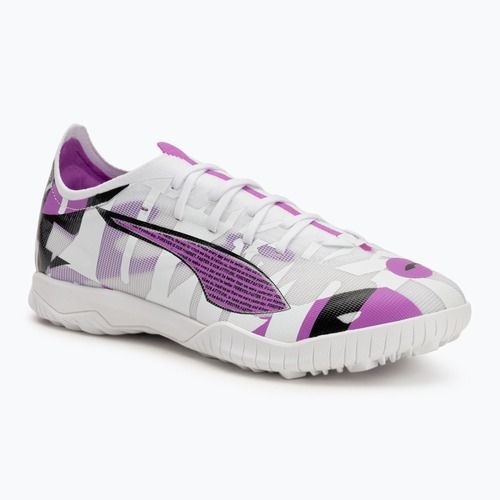 PUMA Ultra 5 Match Forever TT férfi futballcipő puma fehér/tiszta magenta/tollszürke/puma fekete