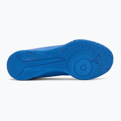 PUMA Ultra 6 Play It Jr gyermek focicipő ultra kék/puma fehér/izzó piros