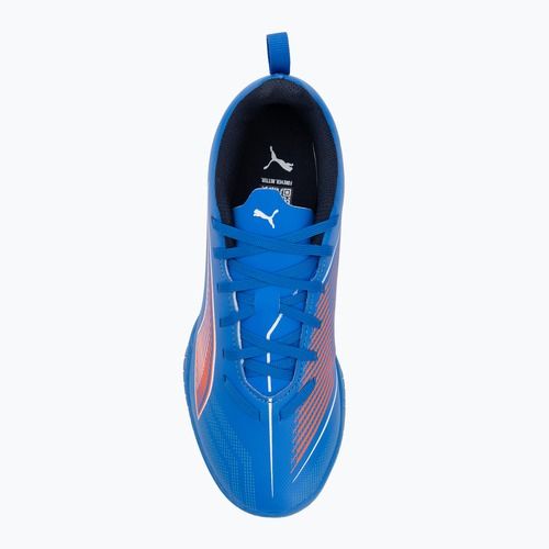 PUMA Ultra 6 Play TT Jr gyermek futballcipő ultra kék/puma fehér/izzó vörös
