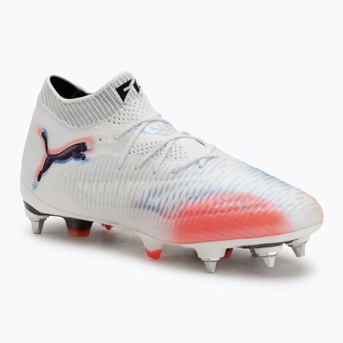 PUMA Future 8 Ultimate MxSG férfi futballcipő puma fehér/puma fekete/izzó vörös