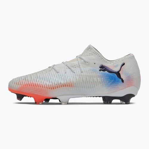 Férfi futballcipő PUMA Future 8 Ultimate Low FG puma fehér/puma fekete/izzó vörös