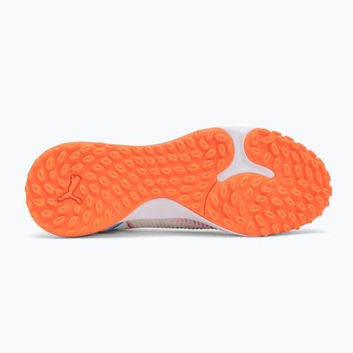 Női futballcipő PUMA Future 8 Match Low TT puma fehér/puma fekete/izzó piros