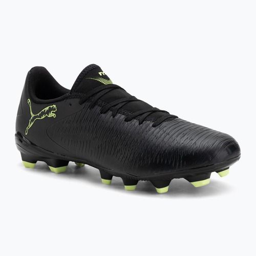 Férfi futballcipő PUMA Future 8 Play FG/AG puma fekete/fizzy light/zöld terepjáró