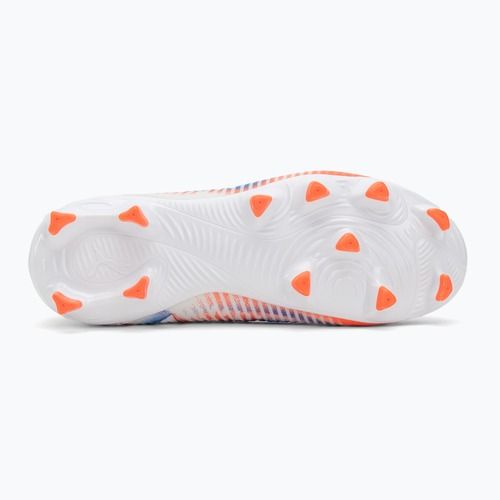 PUMA Future 8 Match FG/AG Jr gyermek futballcipő puma fehér/puma fekete/izzó vörös