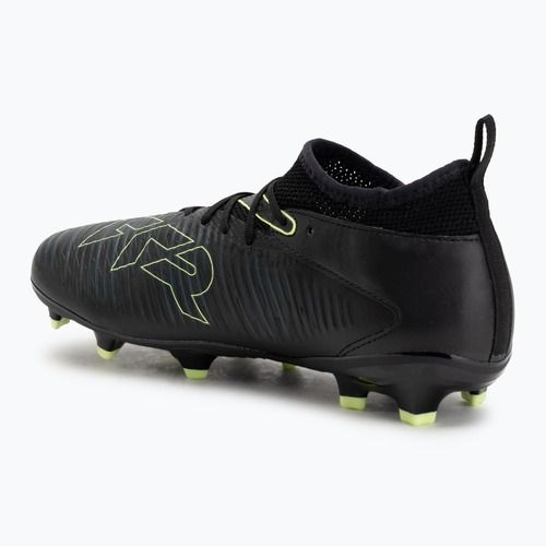 PUMA Future 8 Match FG/AG Jr gyermek futballcipő puma fekete/fizzy light/zöld terep