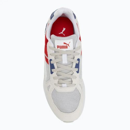 PUMA Graviton Pro férfi cipő gleccser szürke/puma fehér/for all time piros