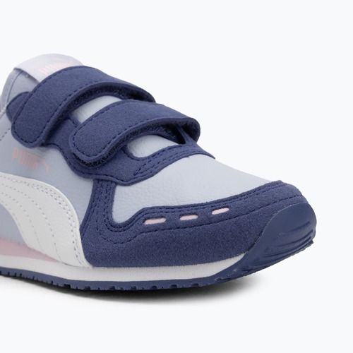 PUMA Cabana Racer SL 20 V PS hűvös időjárás/puma fehér/kék kristály/rózsaszín lila junior cipő
