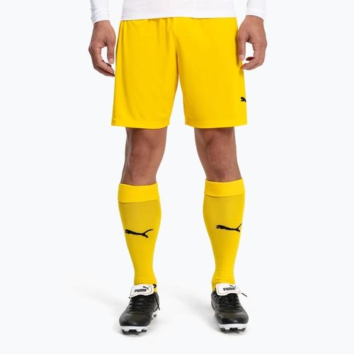 Férfi PUMA Team Liga Core Core cybersárga/puma fekete futball leggings