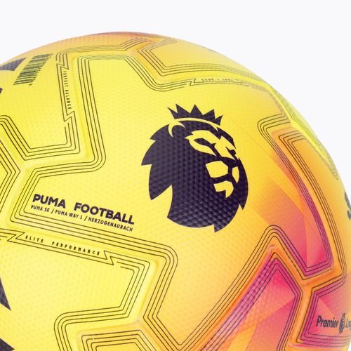 PUMA Orbita Ultimate PL Lights FIFA Quality fluo sárga/multicolor labdarúgó méret 5