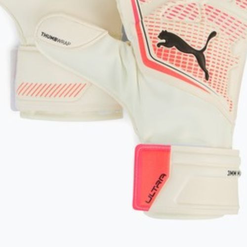 PUMA Ultra Match RC kapus kesztyű puma fehér/izzó piros/puma fekete