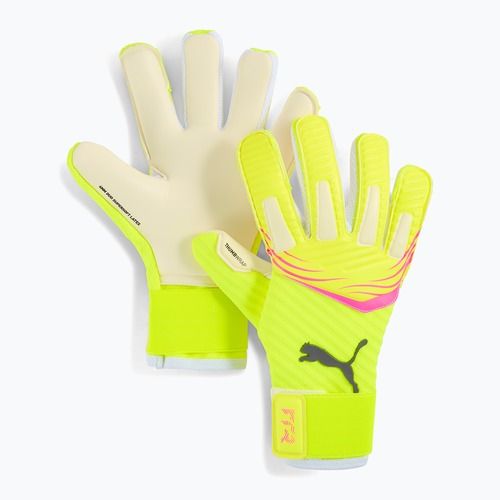 PUMA Future Pro Hybrid sárga riasztás/napsütéses kapuskesztyű