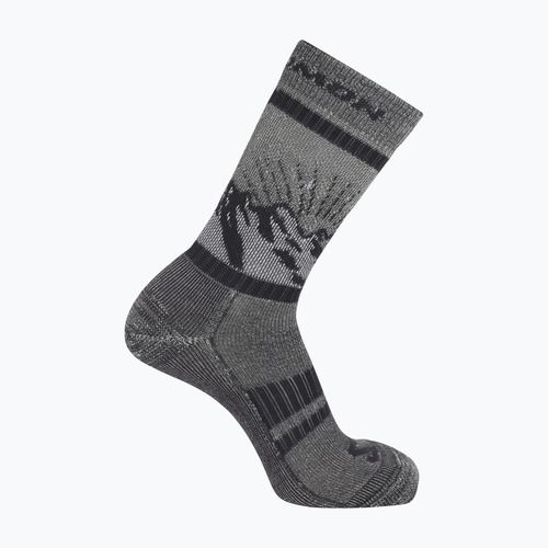 Salomon Retro gyapjú zokni fekete/aszfalt