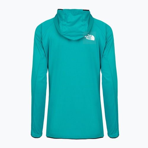 Női trekking pulóver The North Face Summit Direct Sun Hoodie mély teal színben