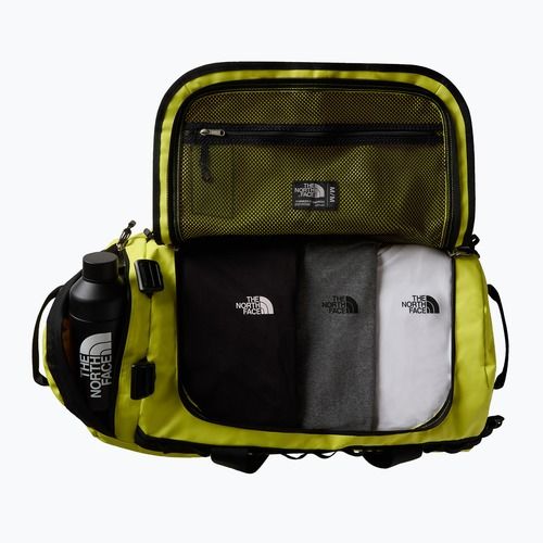The North Face Base Camp Duffel M 71 l kénes tavaszi zöld/tnf fekete utazótáska