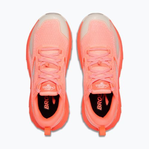 Brooks Cascadia 18 női futócipő parázs/kék mosás/láng