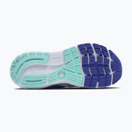 Női futócipő Brooks Ghost 16 fehér/amparo kék/limpet shell