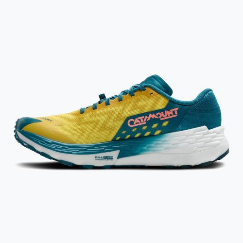 Brooks Catamount 4 férfi futócipő quince/ celestial/ neo ember