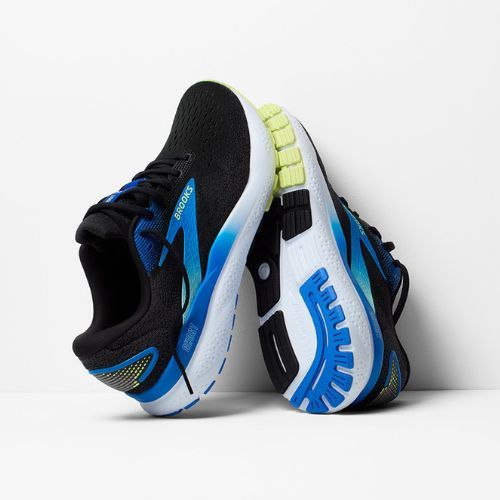 Brooks Ghost 16 férfi futócipő fekete/kobalt/neósárga