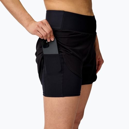 Női Brooks Chaser 5" 2IN1 2.0 Chaser 5" 2.0 futó rövidnadrág fekete