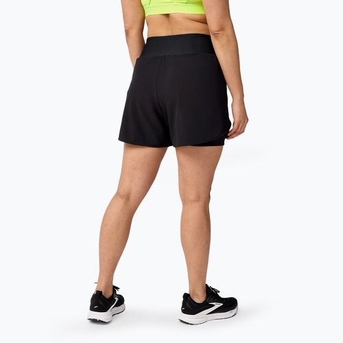 Női Brooks Chaser 5" 2IN1 2.0 Chaser 5" 2.0 futó rövidnadrág fekete