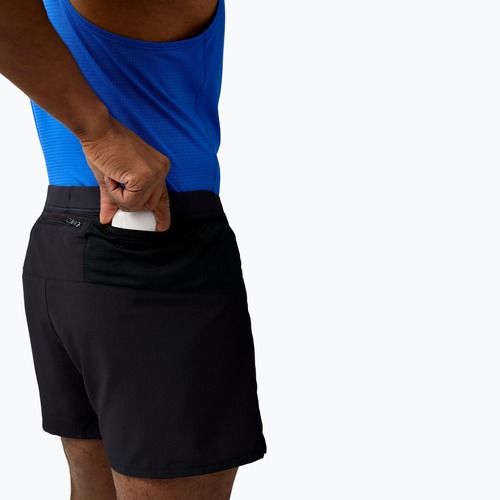 Férfi Brooks Journey 5" futó rövidnadrág fekete