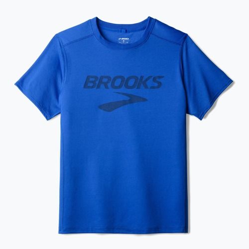 Brooks Distance 3.0 férfi futópóló neo kék/brooks logó